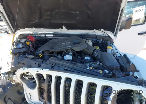 2022 Jeep Gladiator Rubicon 4X4 z USA, uszkodzony, nr VIN 1C6JJTBM2NL125176